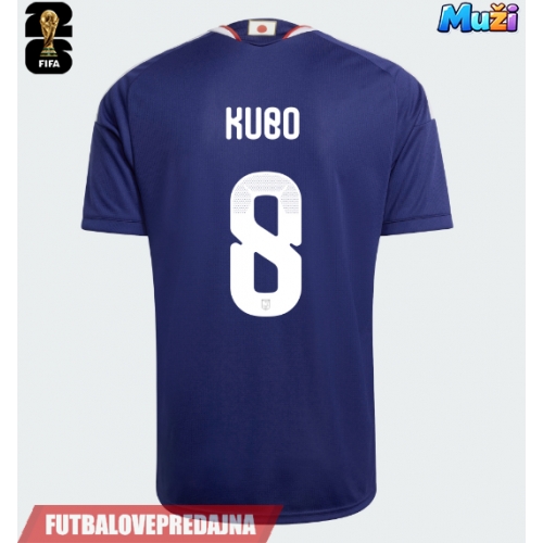 Lacne Muži Futbalové dres Japonsko Takefusa Kubo #8 MS 2026 Krátky Rukáv - Domáci